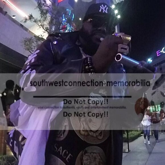 Mistah F.A.B. Signed Microphone Da Yellow Bus Rydah Hyphy Beckett FAB Autograph - Picture 2 of 7